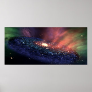 Affiche Galactisme - Galaxie 013, par Joseph A. Wraith