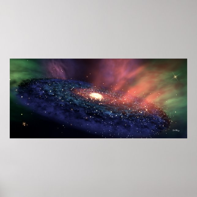 Affiche Galactisme - Galaxie 013, par Joseph A. Wraith (Devant)