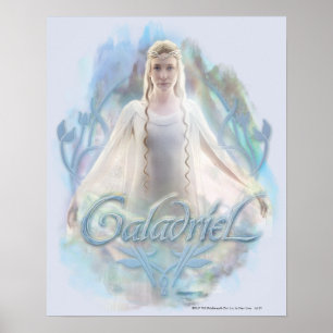 Affiche Galadriel Avec Nom