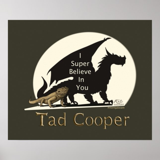 Affiche Galavant I Super Croire En Vous Tad Cooper V2 (Devant)