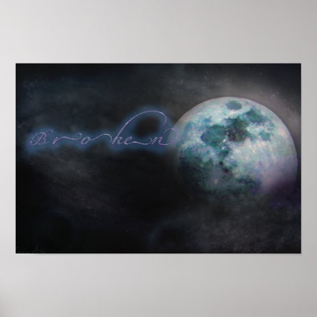 Affiche Galaxie Brisée (Devant)