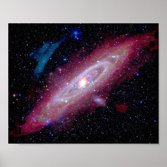 Affiche Galaxie d'Andromède Messier 31 Image composite (Devant)