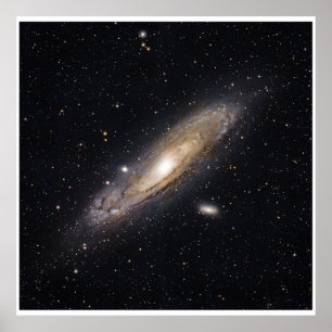 Affiche Galaxie d'Andromède   Photographie spatiale
