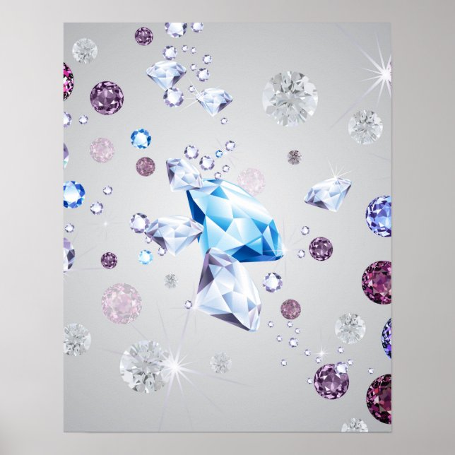 Affiche Galaxie de diamants 3 (Devant)