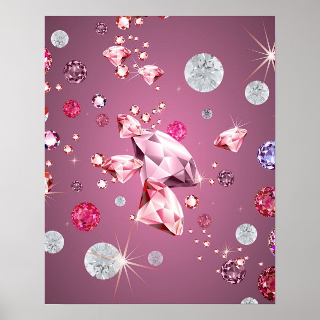 Affiche Galaxie de diamants 9 (Devant)