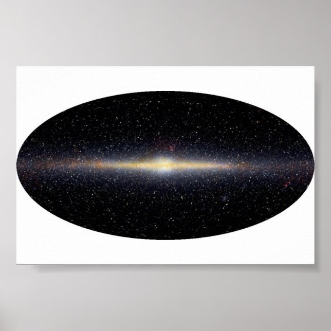 Affiche Galaxie de la Voie Lactée (Devant)