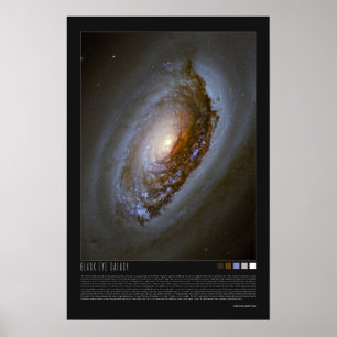 Affiche Galaxie de l'oeil noir, Beauté du sommeil, Galaxie