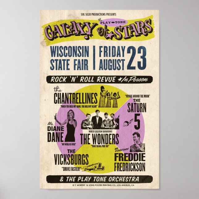 Affiche Galaxie PlayTone des étoiles (Devant)