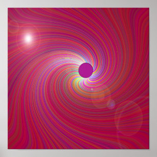 Affiche Galaxie rose.....