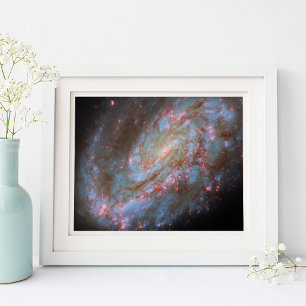 Affiche Galaxie spirale intermédiaire NGC 4654 10x8