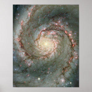 Affiche Galaxie Whirlpool
