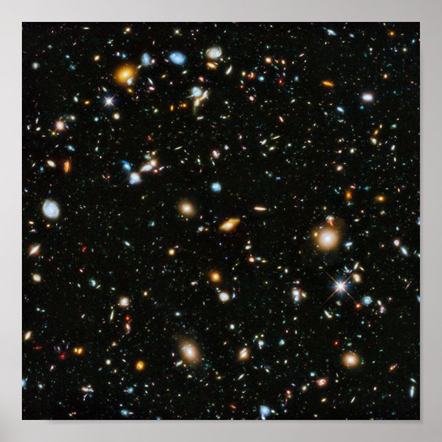 Affiche Galaxies du champ ultra-profond de Hubble de la NA (Devant)