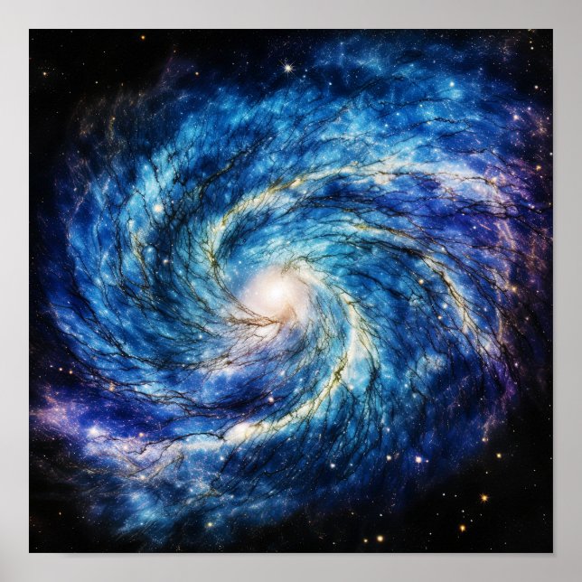 Affiche Galaxies en ébullition (Devant)