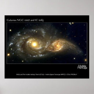 Affiche Galaxies spirales
