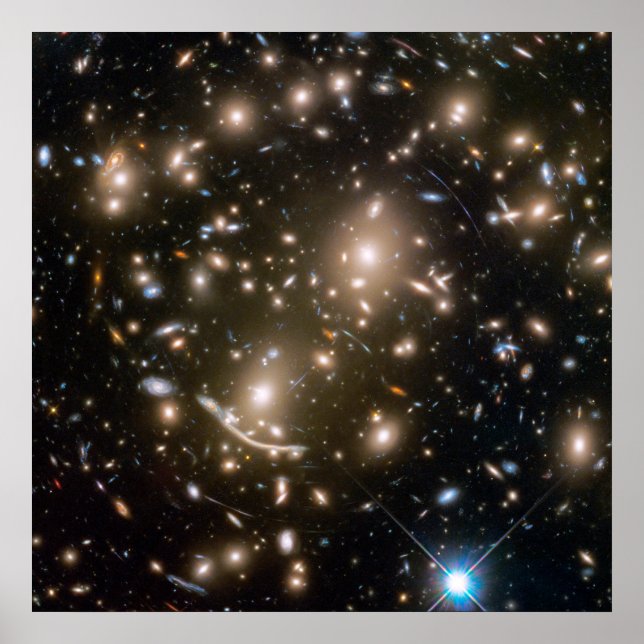 Affiche Galaxy Cluster Abell 370 (Devant)
