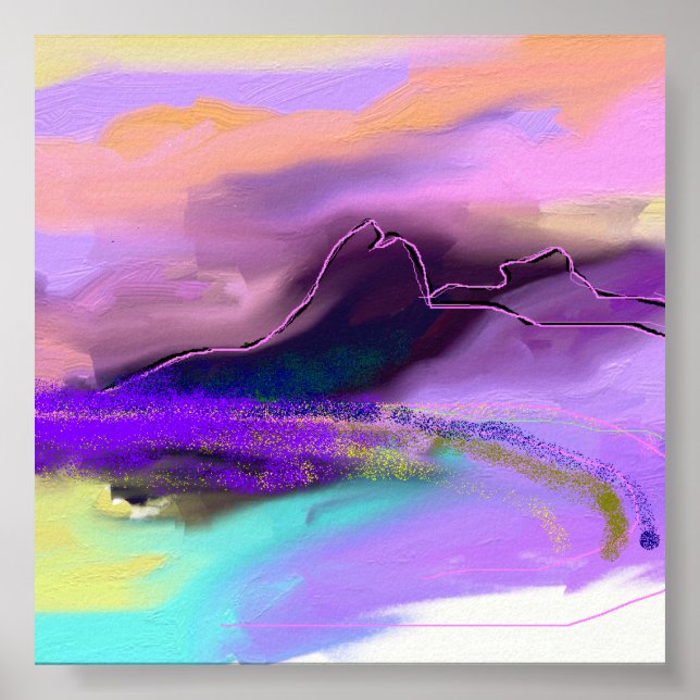 Affiche Galerie d'art Leblon (Devant)