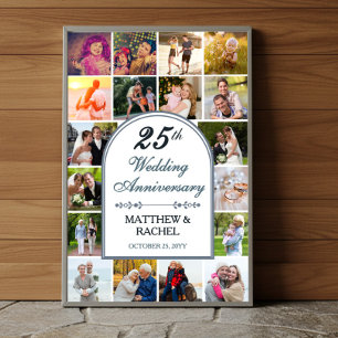 Affiche Galerie de photos pour les 25 ans d'anniversaire d