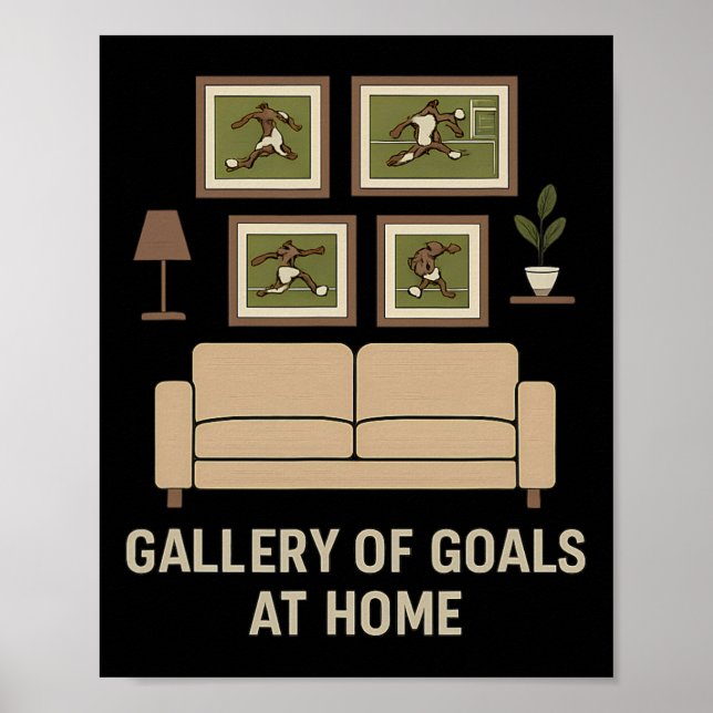 Affiche Galerie d'objectifs à domicile conception de fan d (Devant)