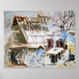 Affiche Gallen-Kallela - Atteller de Tarvusta