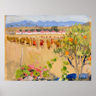 Affiche Gallen-Kallela - De L'Extérieur De Nairobi