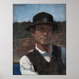 Affiche Gallen-Kallela - Descente