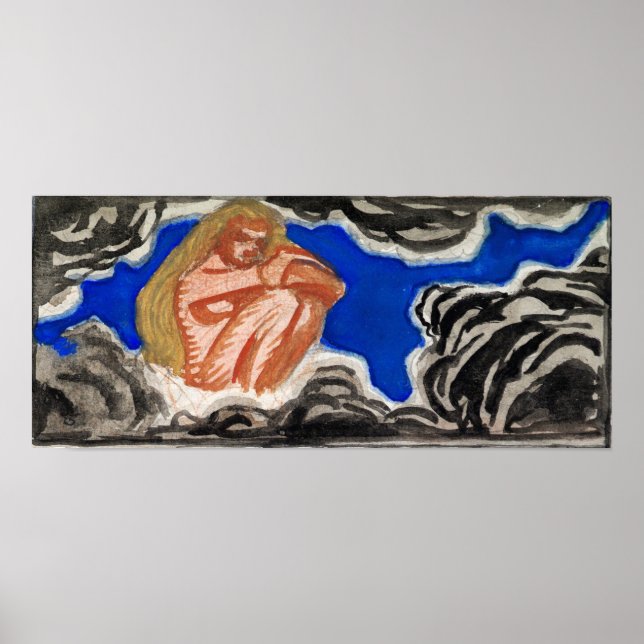 Affiche Gallen-Kallela - Détail de la poésie, Great-Kaleva (Devant)