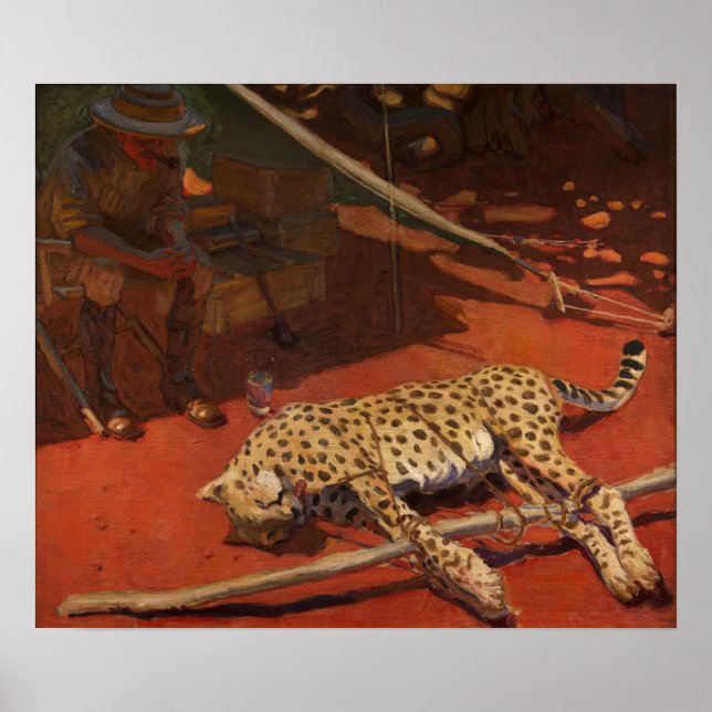Affiche Gallen-Kallela - Guépard (Devant)