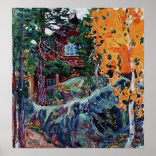 Affiche Gallen-Kallela - Kalela En Automne