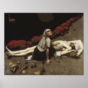 Affiche Gallen-Kallela - La mère de Lemminkainen