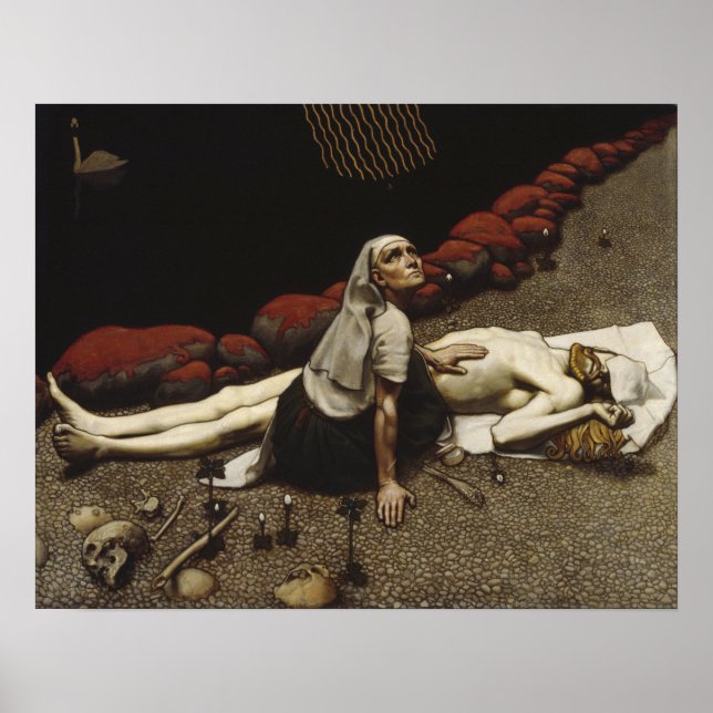 Affiche Gallen-Kallela - La mère de Lemminkainen (Devant)