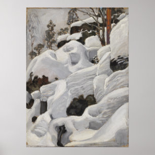 Affiche Gallen-Kallela - Le Coiffeur Du Lynx