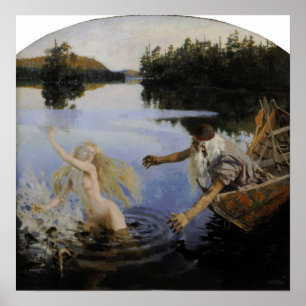 Affiche Gallen-Kallela - Mythe d'Aino