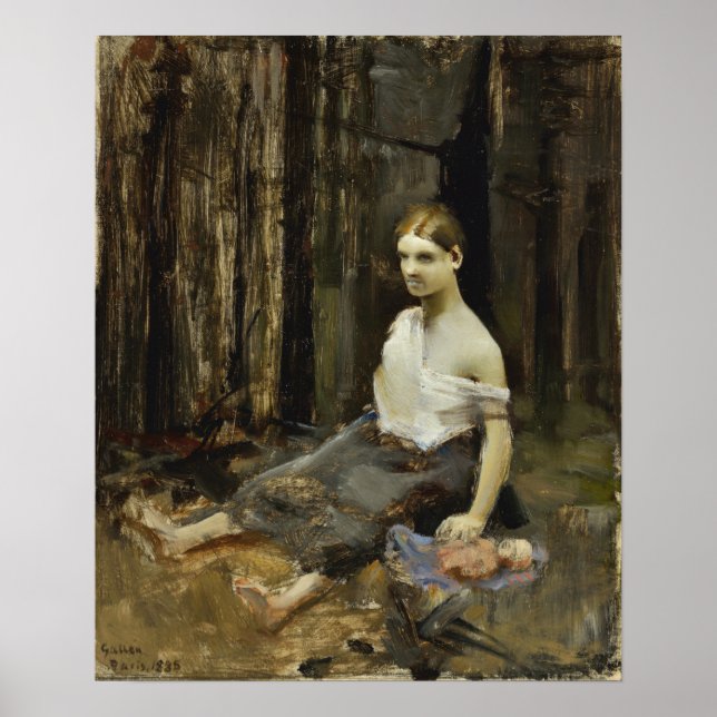 Affiche Gallen-Kallela - Naissance Clandestine (Devant)