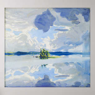 Affiche Gallen-Kallela - Nuages