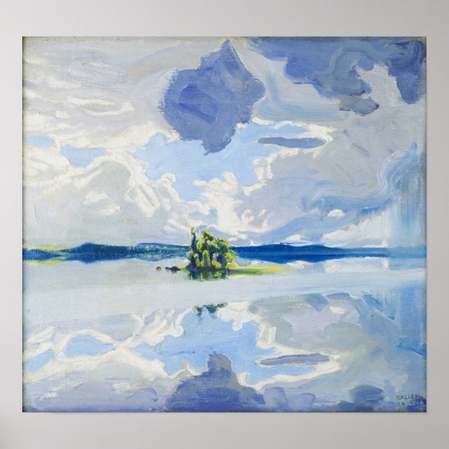 Affiche Gallen-Kallela - Nuages (Devant)