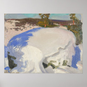Affiche Gallen-Kallela - Paysage d'hiver