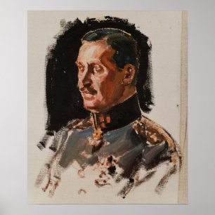 Affiche Gallen-Kallela - Portrait du maréchal Mannerheim