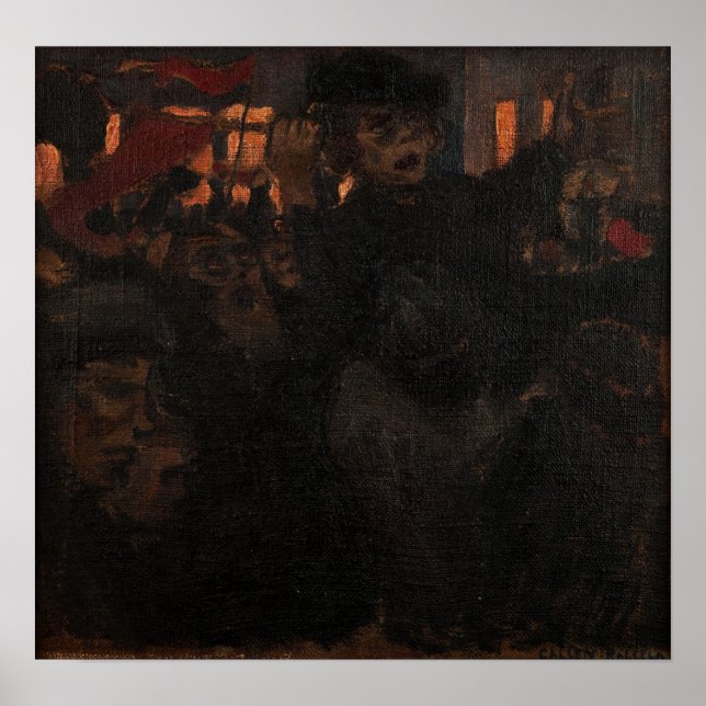 Affiche Gallen-Kallela - Punalippu (Devant)