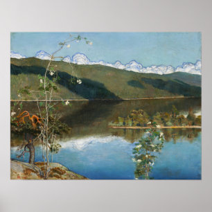 Affiche Gallen-Kallela - Thundernuds Sur L'Horizon