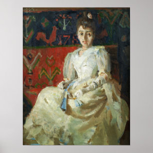 Affiche Gallen-Kallela - Une femme dans un tourbillon
