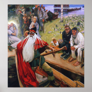 Affiche Gallen-Kallela - VInämöisen