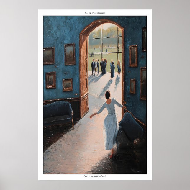 Affiche Gallery View Wall Art Print - Elegant Surrealist (Devant)