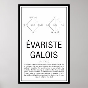 Affiche Galois