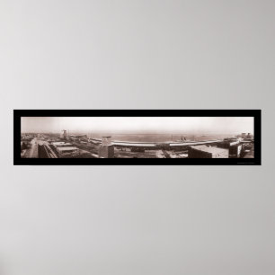 Affiche Galveston Bay TX Photo 1910