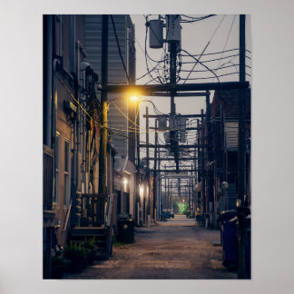 Affiche Galveston la nuit