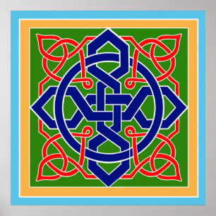 Affiche Galway celtique