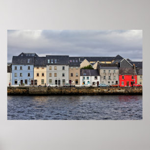 Affiche Galway Harbour, Irlande