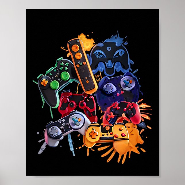 Affiche Game Control All Things Video Game Controller (Devant)