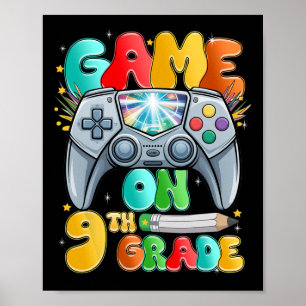 Affiche Game On Neuvième 9e année Retour au niveau scolair