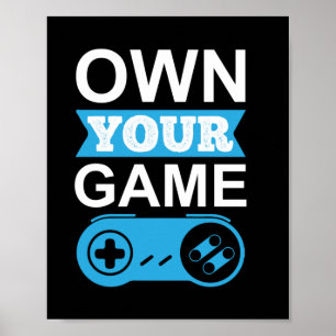Affiche Gamer Don Possède Votre Jeu